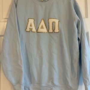 Comfort Colors Light Blue Sweatshirt